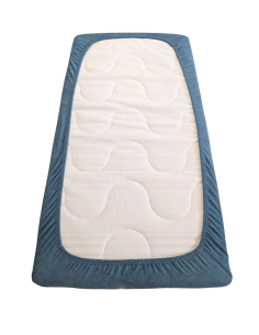 micro terry fitted sheet for baby bed 2