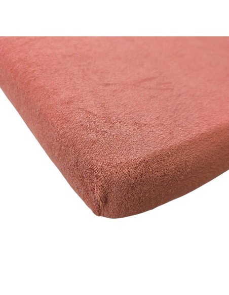 cotton terry fitted sheet for baby beds and nursery