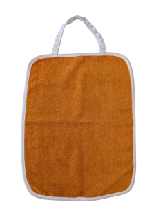 Bavoir microfibre résistant avec élastique pour creches