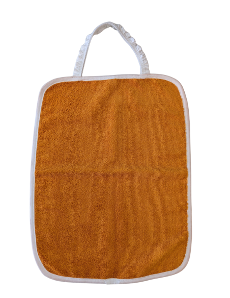 Bavoir microfibre résistant avec élastique pour creches