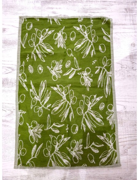 cotton kitchen tea towel custom pattern woven