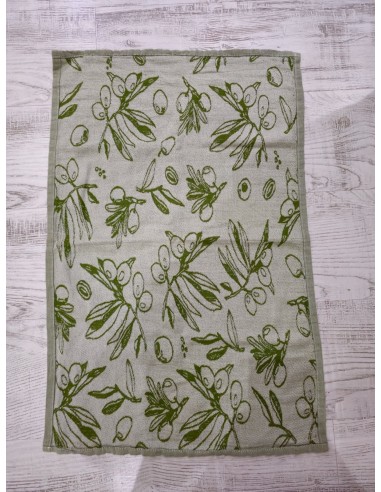 torchon imprimé tissé sur mesure