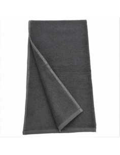 profesional hairdresser black towel 2