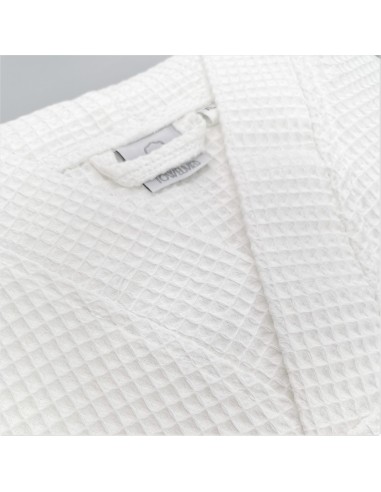 honeycomb bathrobe polycotton