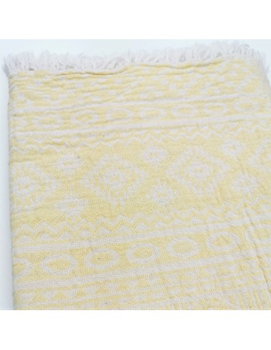 turkish peshtemal towel pastel yellow indiana