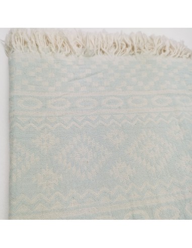 turkish towel jacquard mint indiana