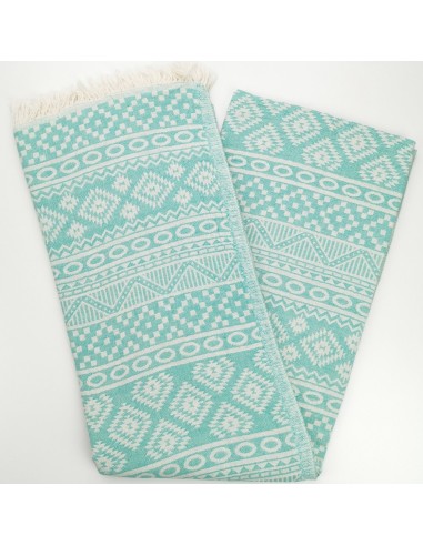 jacquard turkish towel medium spring green indiana