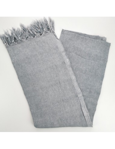 stonewashed turkish towel grey micro