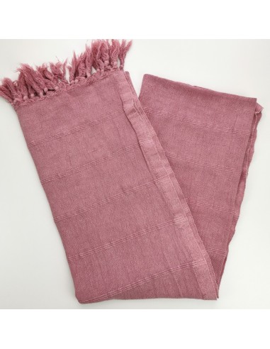 stonewashed turkish towel pink purple micro