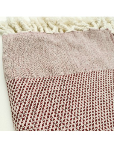Fouta nid d'abeille Honeycomb 100x175cm 100% coton certifié Oekotex®