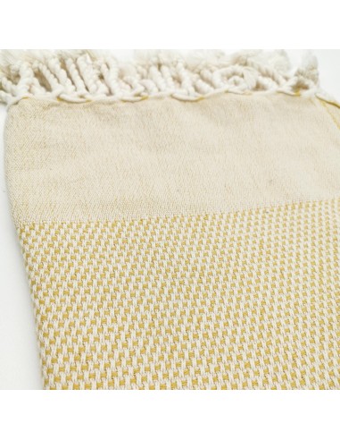 Honeycomb woven Turkish peshtemal towel Oeko-Tex