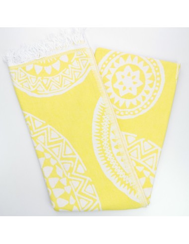 turkish peshtemal towel dawn yellow