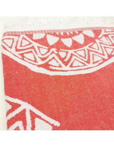 Fouta jacquard premium motifs Maya style tapis kilim oriental