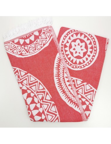 turkish peshtemal towel red