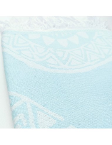 Fouta jacquard premium motifs Maya style tapis kilim oriental