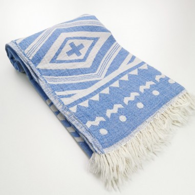 Jacquard Turkish towel Tribal kilim