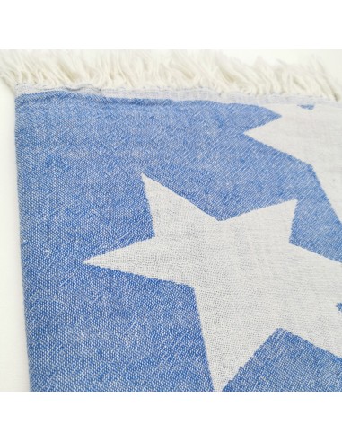 Fouta jacquard premium motifs etoiles Starlette
