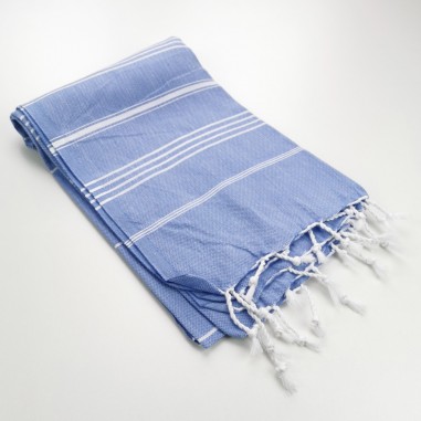 lavender blue turkish peshtemal towel