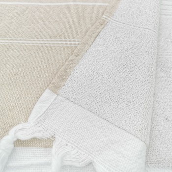 Terry Turkish towel beige