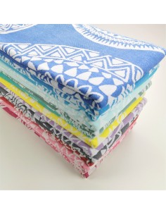 Foutas jacquard Maya kilim en gros 2